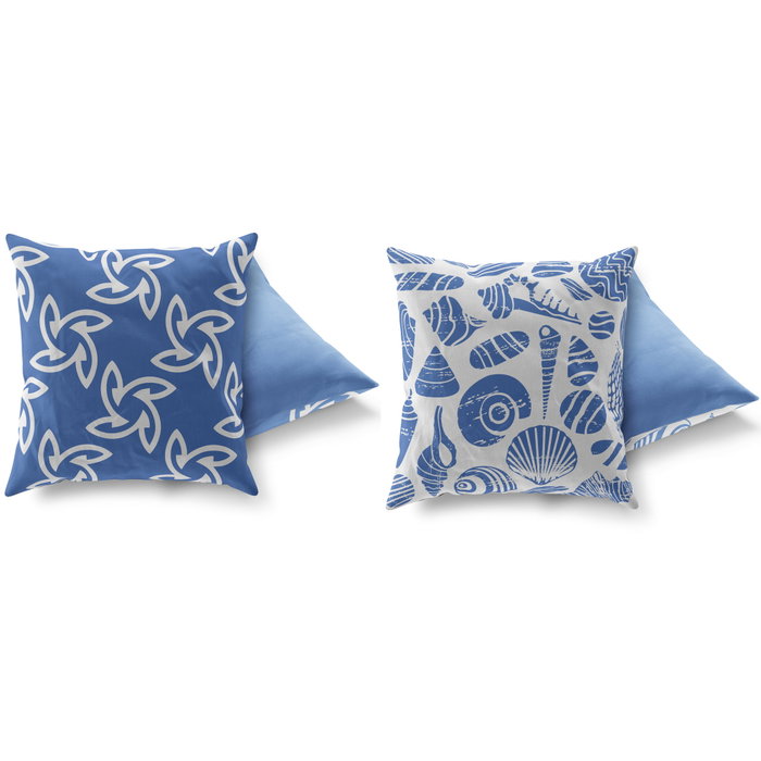 Aberto Design Juego de Cojines Multicolor 43x43 cm (2 piezas)